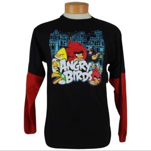 Fifth Sun Angry Birds Long Sleeve Tee - Stylish & Cozy